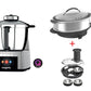 Magimix robot Cook Expert 1700 W silver 18900IT più MAGIMIX VAPORIERA XXL e MAGIMIX SPIRAL EXEPERT