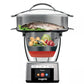 Magimix robot Cook Expert 1700 W silver 18900IT più MAGIMIX VAPORIERA XXL e MAGIMIX SPIRAL EXEPERT