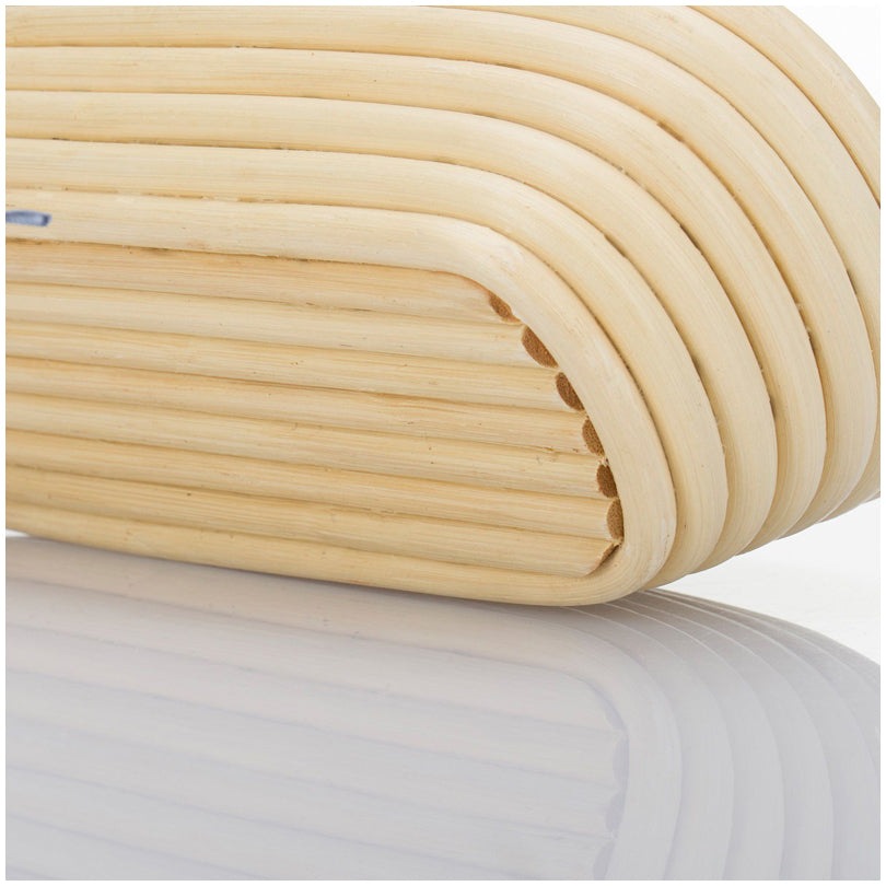 Westmark Cesto lievitazione per impasto pane ovale con fodera cm 27,5x14x7,1 per circa 750 - 1000 g di impasto