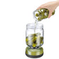 Westmark Barattolo per sgocciolamento sott'olio e sottaceto con 2 compartimenti ml 900/cm Ø10,5x19