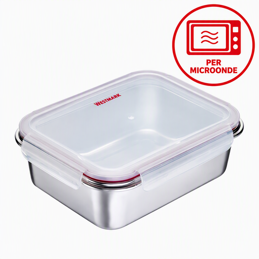 Westmark Lunchbox in inox adatto al microonde 2,25 L - 5101862