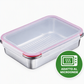 Westmark Portapranzo inox 18/8 L2,5 - adatto al microonde senza coperchio