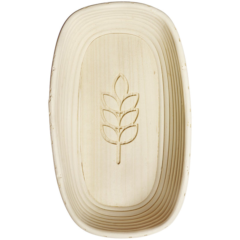 Westmark Set cestello di fermentazione per impasto pane ovale con copertura 34 x 20,5 x 8 cm per circa 1500 - 2000 g di impasto