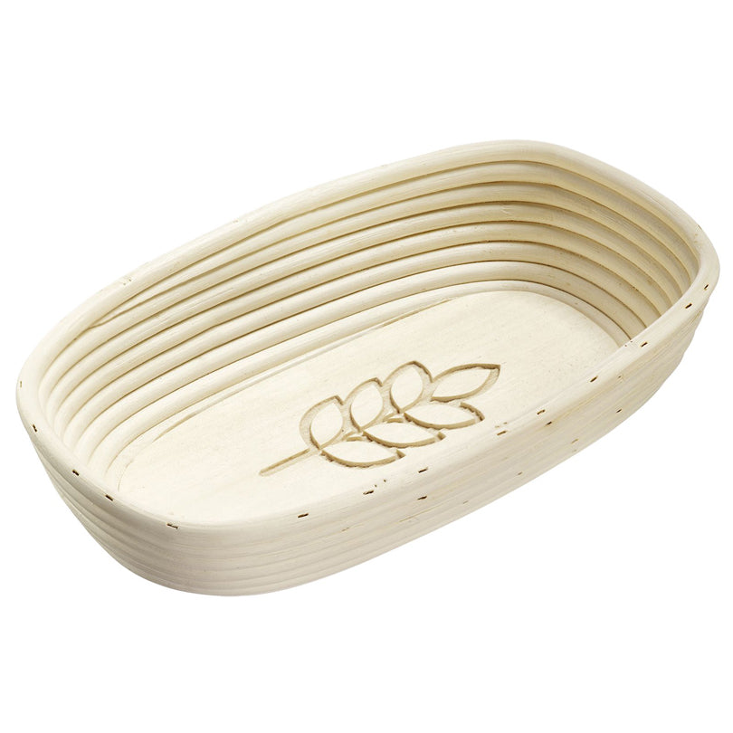 Westmark Set cestello di fermentazione per impasto pane ovale con copertura 34 x 20,5 x 8 cm per circa 1500 - 2000 g di impasto