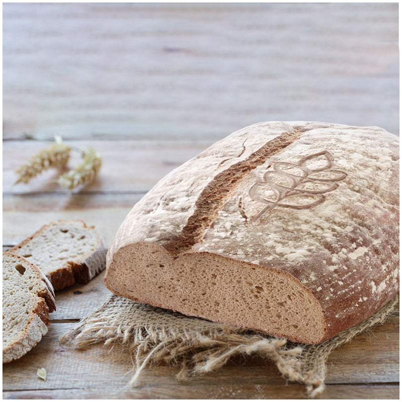 Westmark Set cestello di fermentazione per impasto pane ovale con copertura 34 x 20,5 x 8 cm per circa 1500 - 2000 g di impasto