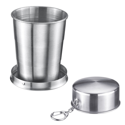 Westamark Bicchiere da viaggio con coperchio "Revivo", pieghevole