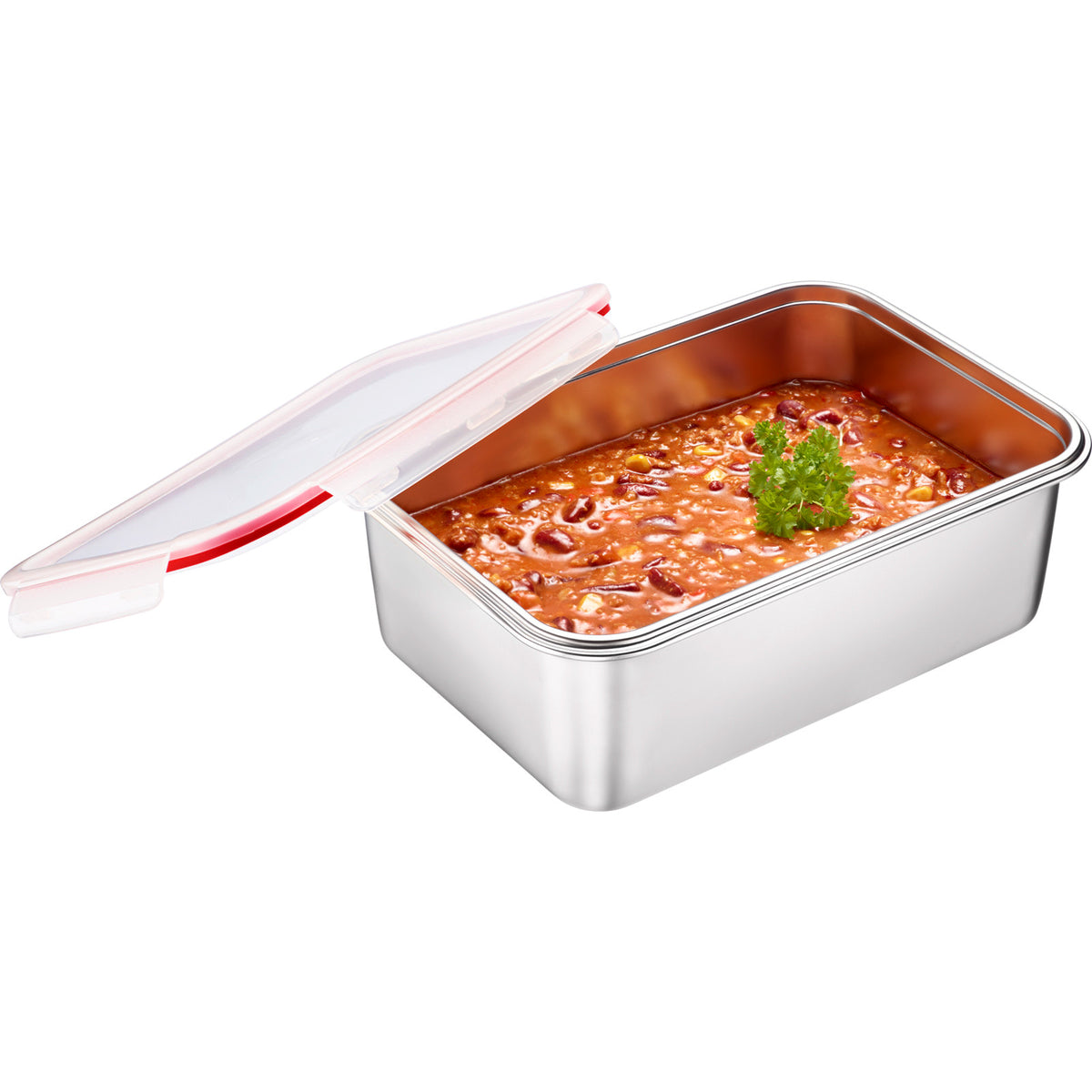 Westmark contenitore inox 4,2 L, microonde e forno senza coperchio