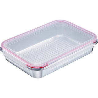 Westmark Portapranzo inox/resina 2 L, adatto al microonde senza coperchio - 5101919