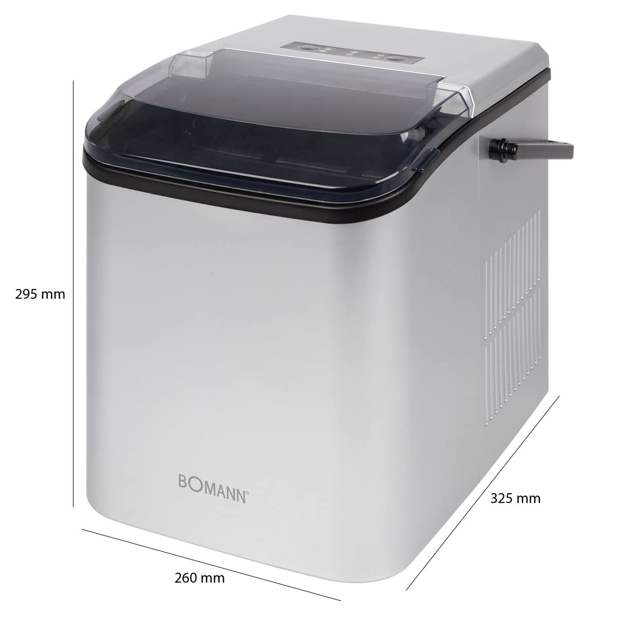 Bomann Macchina per cubetti di ghiaccio EWB 6060 CB