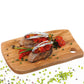 Zassenhaus Tagliere artigianale in legno d’ulivo 25 × 16 × 1,4 cm