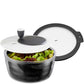 Gefu centrifuga ROTARE per insalata 3 L con coperchio salva freschezza 00182