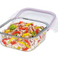 Kuchenprofi Lunch box contenitore vetro quadrato ermetico 1200ml