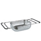 Kuchenprofi Scolapasta rettangolare "Deluxe", con manici allungabili  fino a cm 58 dimensione cm 34x24,5x11,5