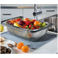 Kuchenprofi Scolapasta rettangolare "Deluxe", con manici allungabili  fino a cm 58 dimensione cm 34x24,5x11,5