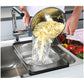 Kuchenprofi Scolapasta rettangolare "Deluxe", con manici allungabili  fino a cm 58 dimensione cm 34x24,5x11,5