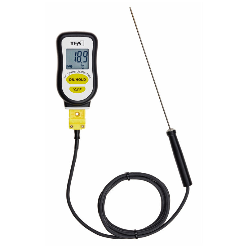 TFA Dostmann termometro digitale sous-vide con sonda sottile 14.1552.01