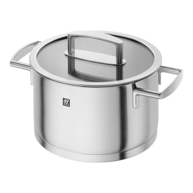 Zwilling set di 2 Casseruole 3 pentole e 4 coperchi VITALITY induzione all'interno graduate