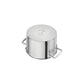 Zwilling set di 2 Casseruole 3 pentole e 4 coperchi VITALITY induzione all'interno graduate
