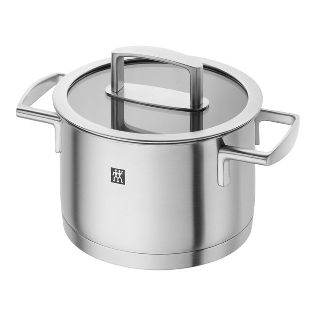 Zwilling set di 2 Casseruole 3 pentole e 4 coperchi VITALITY induzione all'interno graduate