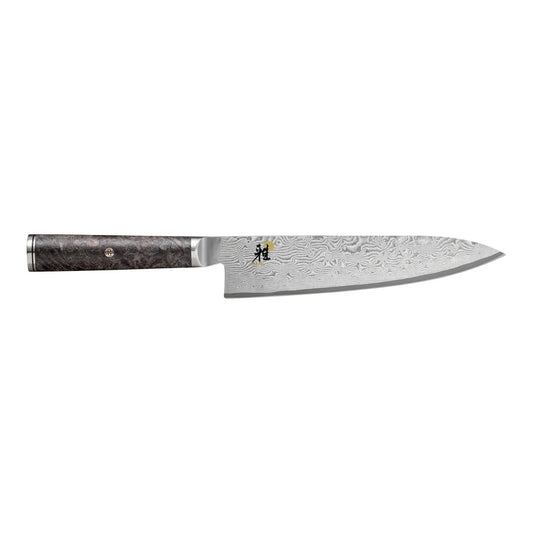 Miyabi coltello chef 5000 MCD 67 Gyutoh 133 strati damascato 20 cm marrone