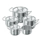 Zwilling TWIN Classic Set di 4 pentole e 1 casseruola in acciaio inox 18/10 adatto anche induzione