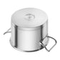 ZWILLING Pro Set di 5 pentole: 1 casseruola con manico 16 cm - 1,5L, 1 casseruola 20 cm - 3L, 1 pentola 16 cm - 2L, 1 pentola 20 cm - 3,5L e 1 pentola 24 cm - 6L.