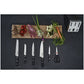 Zwilling Gourmet set di 7 pezzi, ceppo grgio autoaffilante con 5 coltelli e 1 forbice da cucina