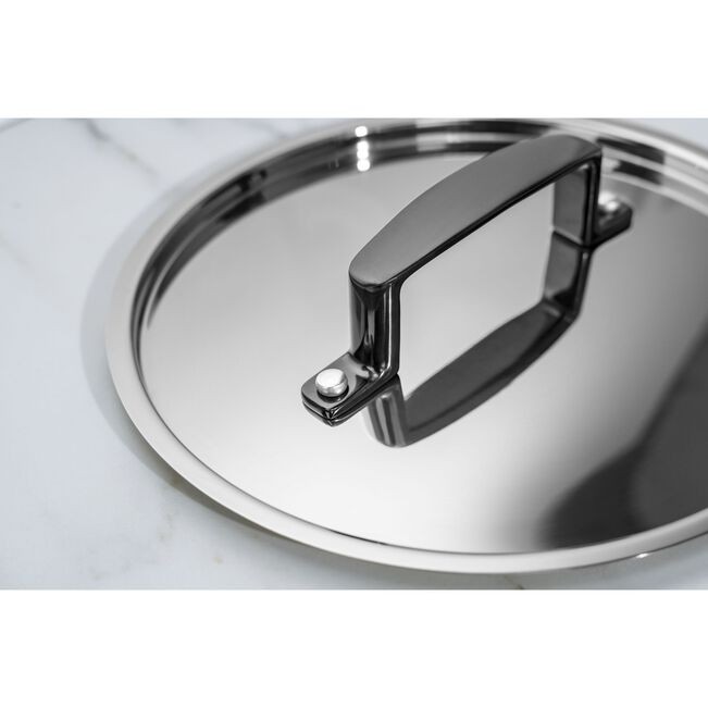 Zwilling Set di 5 pentole Balestra inox design moderno con finitura dei manici brunita 71160-005-0