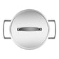 Zwilling Set di 5 pentole Balestra inox design moderno con finitura dei manici brunita 71160-005-0