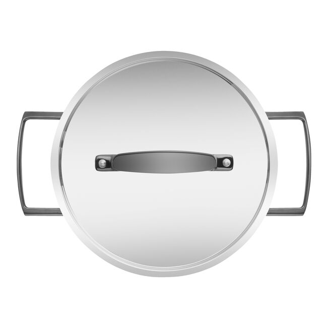 Zwilling Set di 5 pentole Balestra inox design moderno con finitura dei manici brunita 71160-005-0