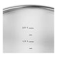 Zwilling Set di 5 pentole Balestra inox design moderno con finitura dei manici brunita 71160-005-0