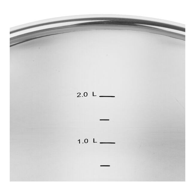 Zwilling Set di 5 pentole Balestra inox design moderno con finitura dei manici brunita 71160-005-0