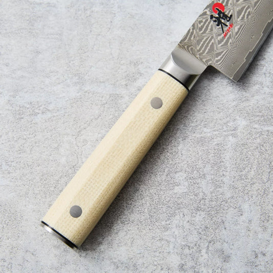 Miyabi Santoku 4500 FCD 18 cm – Coltello Giapponese Damascato 49 Strati, Acciaio FC61 HRC 61