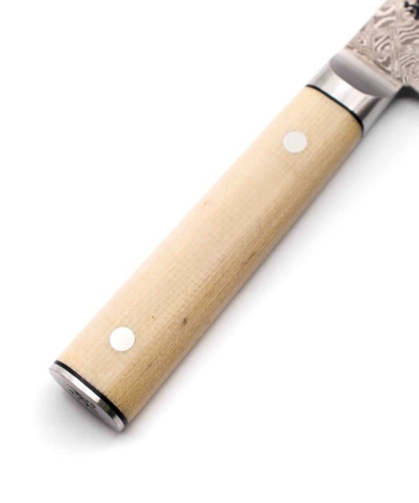 Miyabi coltello damascato per sushi sashimi Sujihiki 24cm 4500FC-D HRC 63