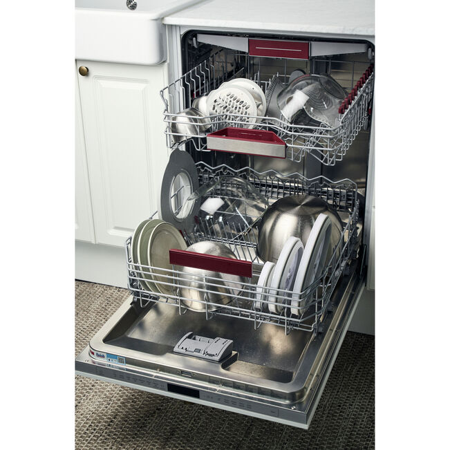 Zwilling Fresh & Save BOWLS Starterset, pompa sottovuoto, 2 ciotole in acciaio inox / M/L bianco-acciaio, buste per sottovuoto, 9 pezzi. 1031015