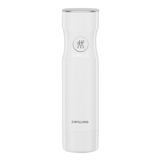 Zwilling Fresh & Save BOWLS Starterset, pompa sottovuoto, 2 ciotole in acciaio inox / M/L bianco-acciaio, buste per sottovuoto, 9 pezzi. 1031015