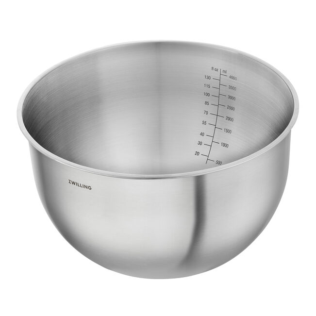 Zwilling Fresh & Save BOWLS Starterset, pompa sottovuoto, 2 ciotole in acciaio inox / M/L bianco-acciaio, buste per sottovuoto, 9 pezzi. 1031015