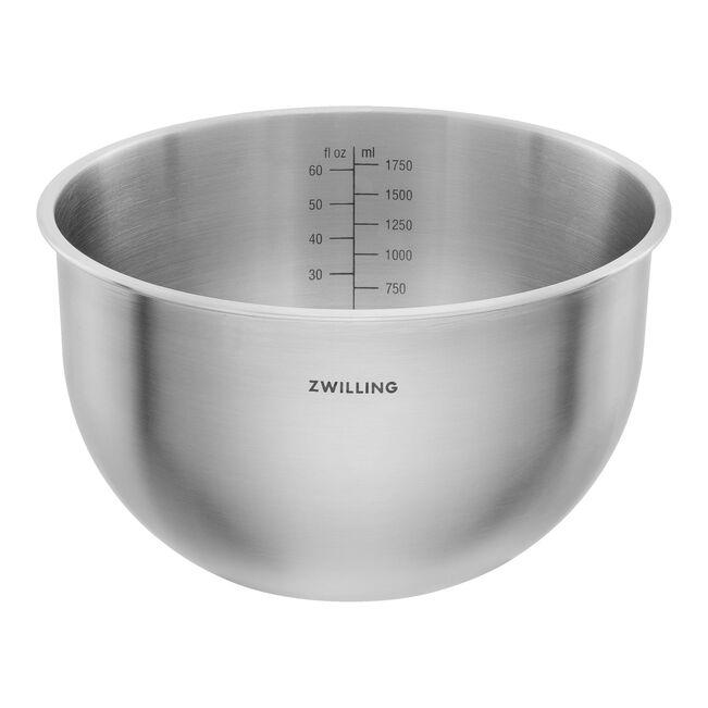 Zwilling Fresh & Save BOWLS Starterset, pompa sottovuoto, 2 ciotole in acciaio inox / M/L bianco-acciaio, buste per sottovuoto, 9 pezzi. 1031015