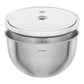 Zwilling Fresh & Save BOWLS Starterset, pompa sottovuoto, 2 ciotole in acciaio inox / M/L bianco-acciaio, buste per sottovuoto, 9 pezzi. 1031015