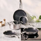 Zwilling Peak Tegame con Coperchio 26 cm – Acciaio Inox 18/10, CeraForce HyCoat, Induzione 1034500