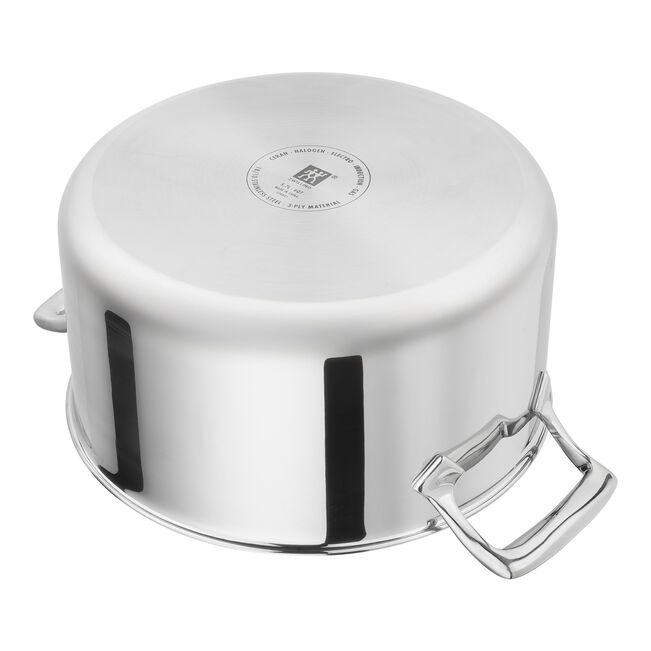 ZWILLING Peak 5-pz., Set di pentole, 18/10 acciaio inossidabile, Ceraforce HyCoat senza PFAS/PFOA