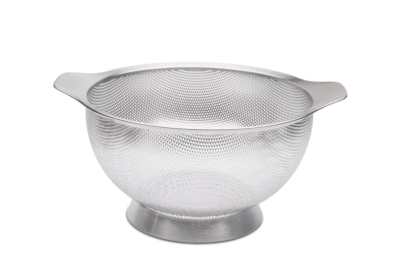 Scolapasta Karl Weis in acciaio inox satinato Ø 26 cm con base e maniglie