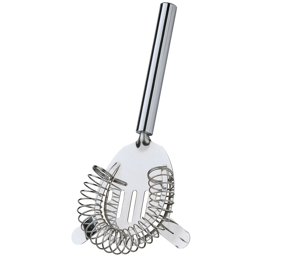 Cilio Set da barman da 5 pezzi shaker in acciaio inox lucido