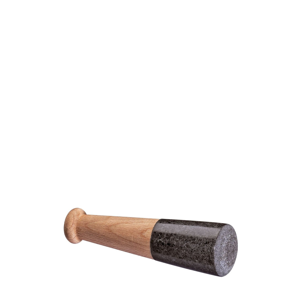 Cilio mortaio Saturn in granito con pestello e base in faggio Ø 14 cm