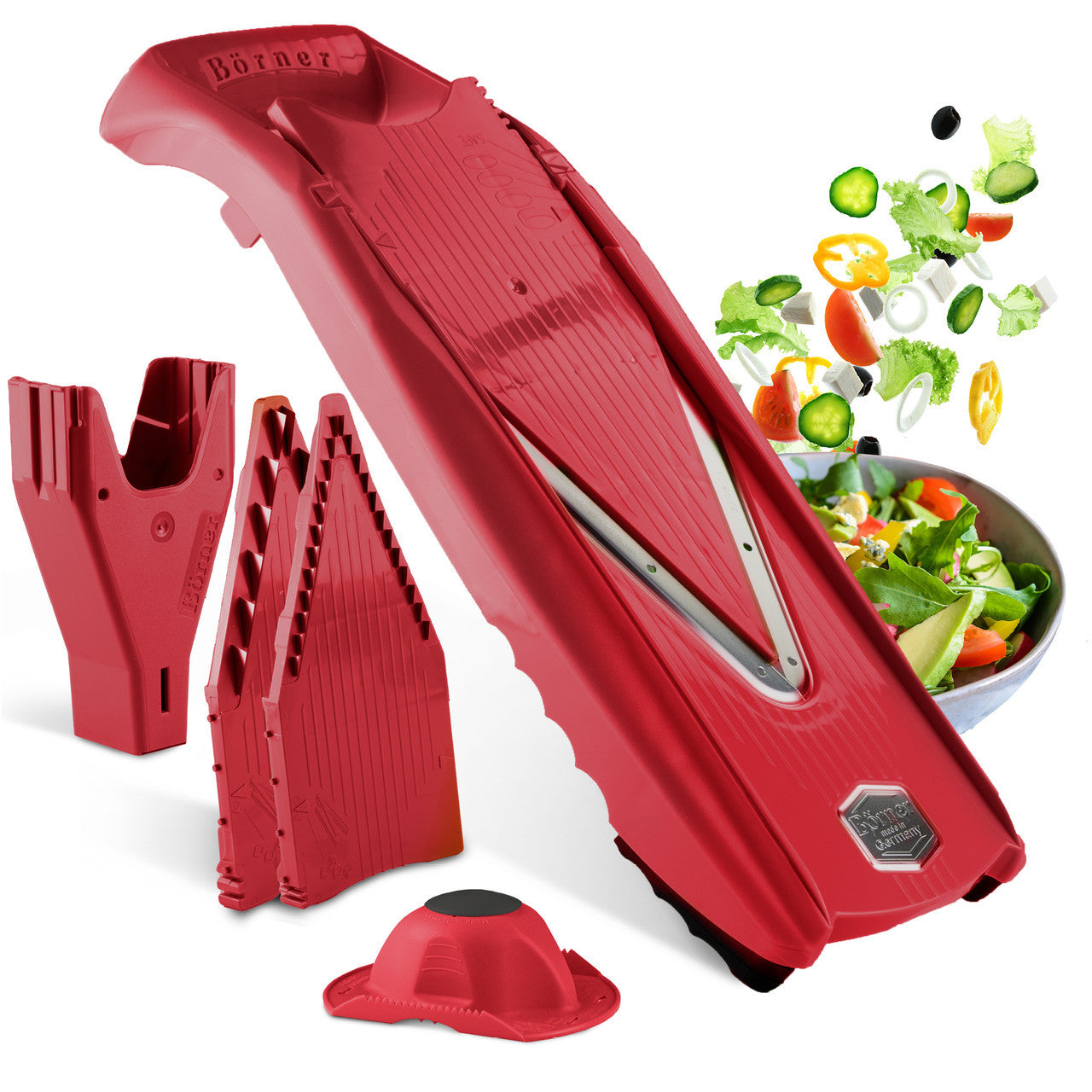 Borner mandolina V5 PowerLine Starter Set Red