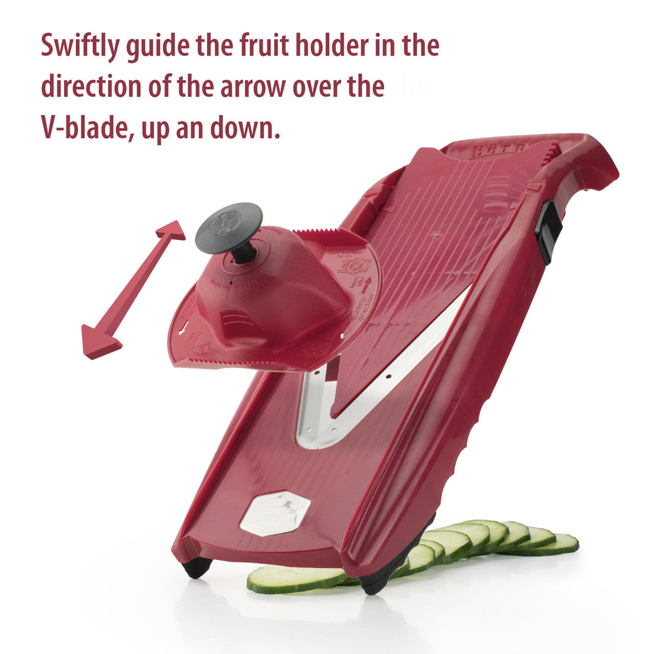 Borner mandolina V5 PowerLine Starter Set Red