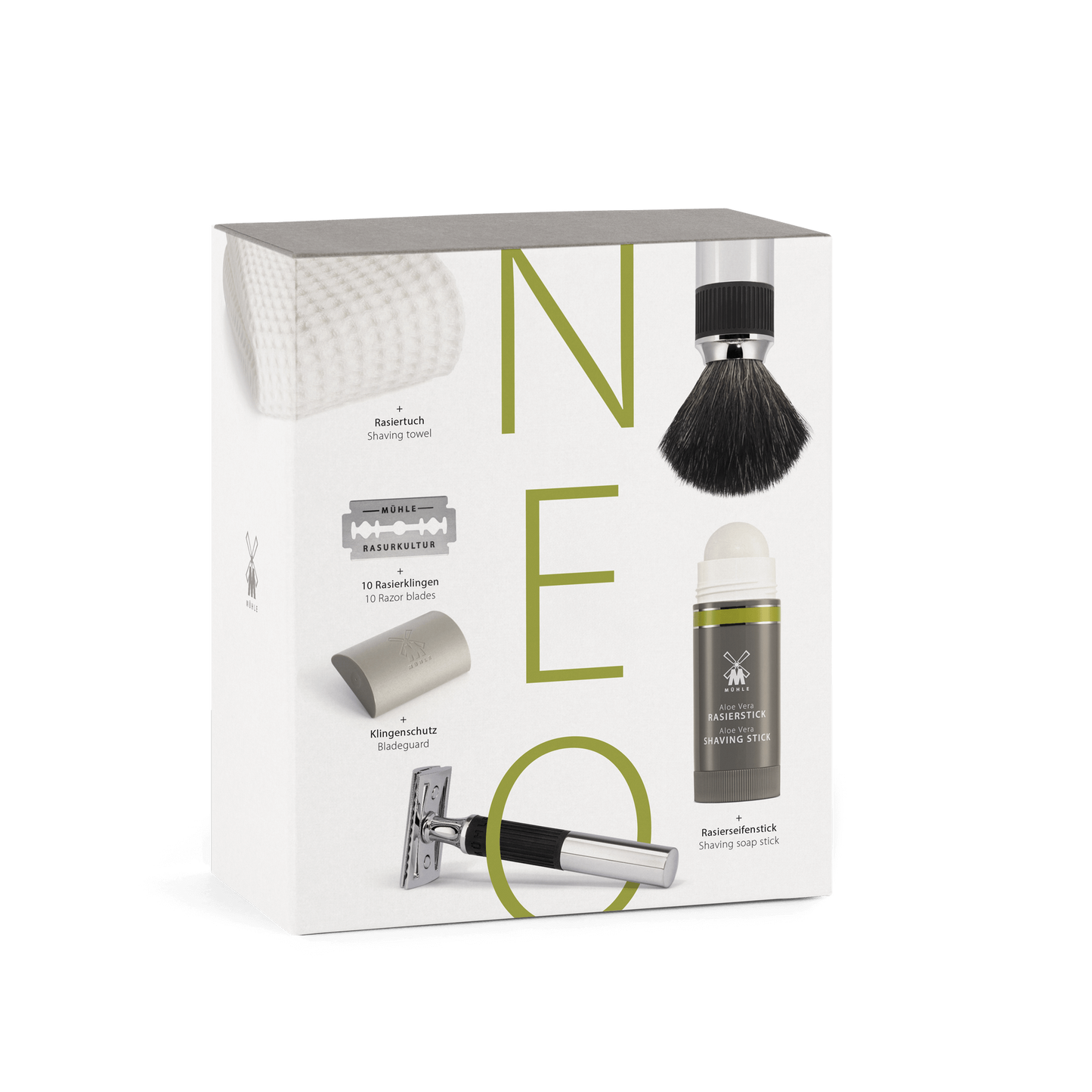 Muhle Set regalo uomo NEO per rasatura GS NEO