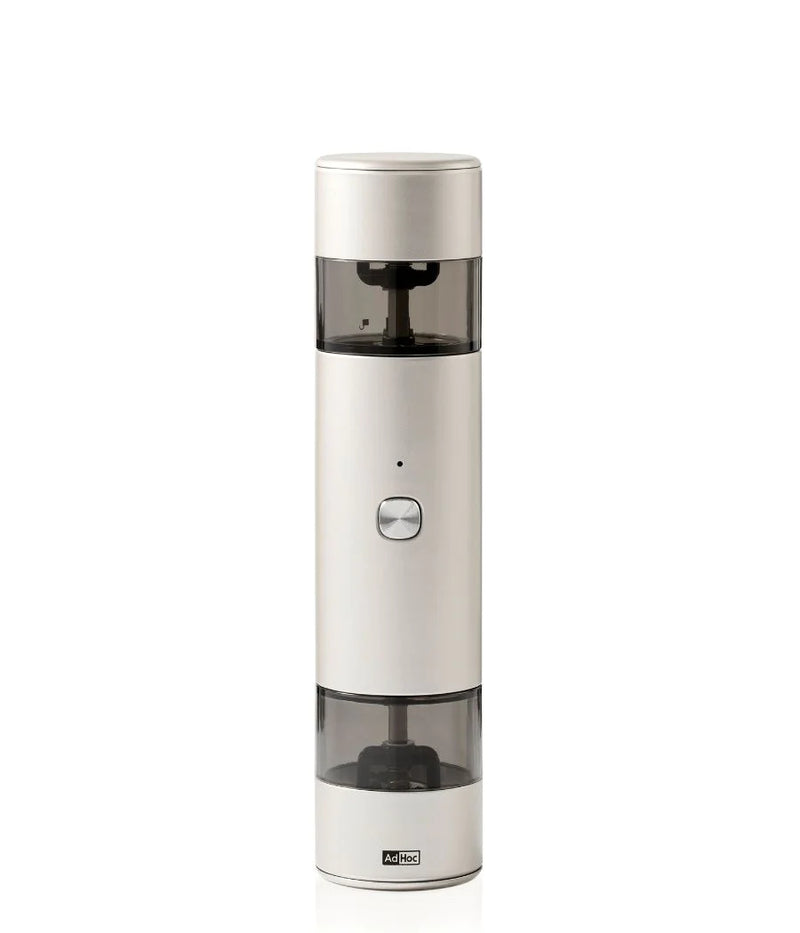 AdHoc Macina doppia elettrica sale e pepe i.Mill Duo ricaricable grigio chiaro EP144