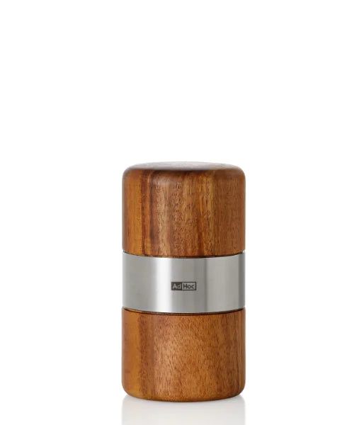 AdHoc Macina noce moscata "Muskato" legno di acacia e acciaio inox cm Ø6x11,3
