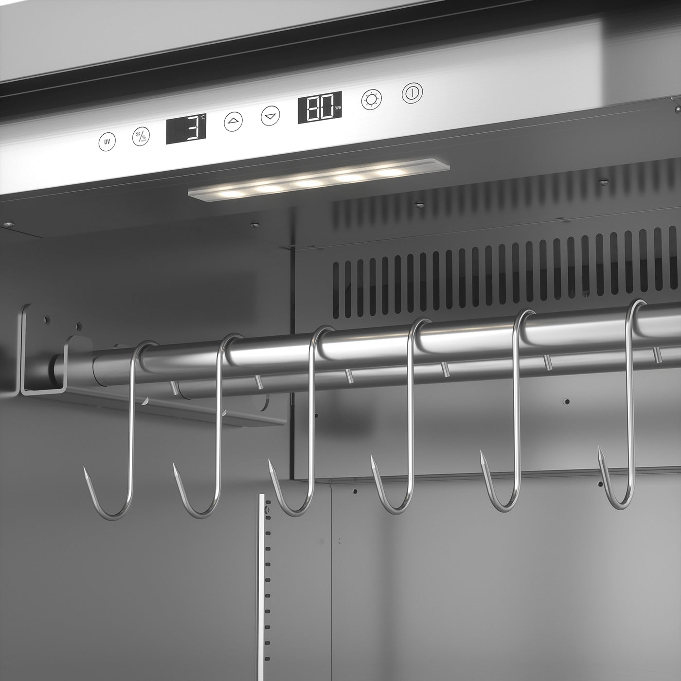 Armadio per Frollatura Carne Caso con tecnologia a compressore DryAged Master Pro 380 litri